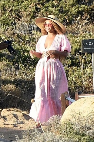 Beyonce Knowles Sardinia, Italy September 4, 2018