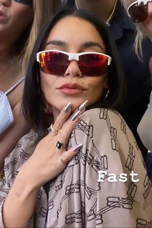 Vanessa Hudgens Attending a Baseball Game April 30, 2024