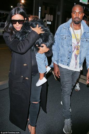 Kim Kardashian West LAX Airport September 5, 2015