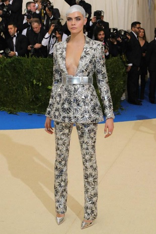 Cara Delevingne Met Gala May 1, 2017