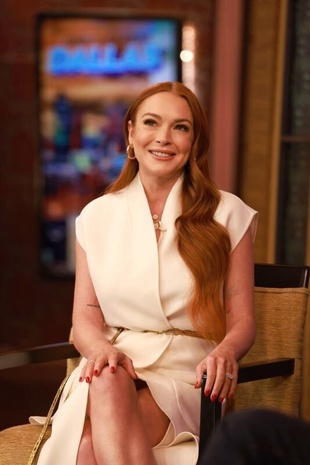 Lindsay Lohan Live with Kelly and Ryan November 8, 2022