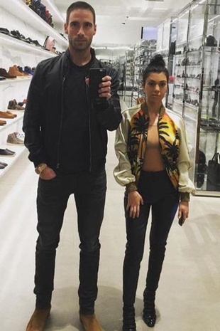 Kourtney Kardashian Shopping February 10, 2016