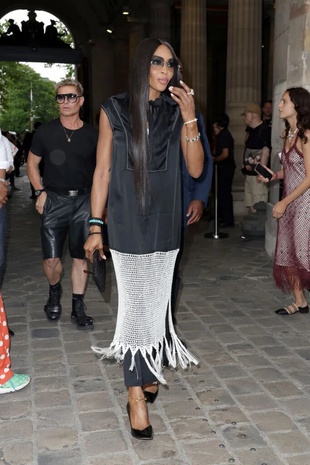 Naomi Campbell Wales Bonner Menswear Fashion Show in Paris June 21, 2023