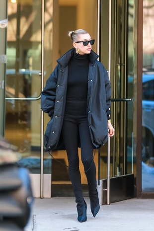 Hailey Bieber New York City March 8, 2019