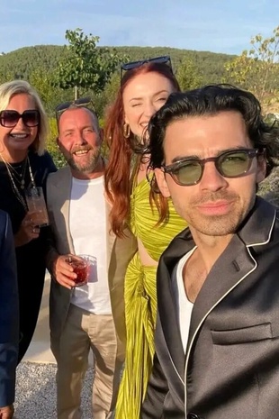 Sophie Turner Lena Headey & Marc Menchaca's Wedding October 6, 2022