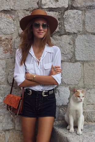 Chiara Ferragni in Dubrovnik Via Instagram August 28, 2015