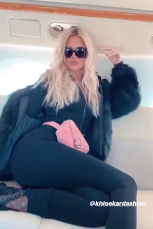 Khloe Kardashian Kourtney Kardashian's Instagram Strories January 23, 2019