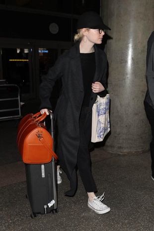 Emma Stone Lax Airport December 18, 2017