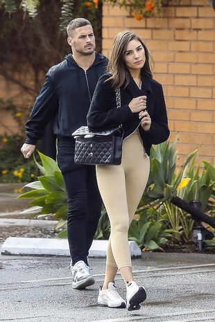 Olivia Culpo Lunch with Danny Amendola January 13, 2019