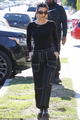 Kourtney Kardashian Long Beach December 19, 2019