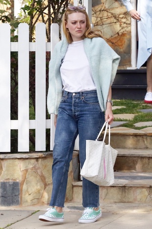 Dakota Fanning Toluca Lake April 3, 2019