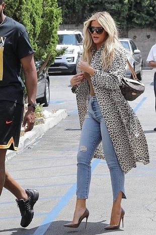 Khloe Kardashian Calabasas July 28, 2018