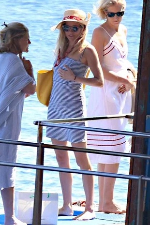 Sienna Miller Positano July 1, 2018