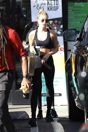 Hailey Bieber At the Gym January 29, 2020