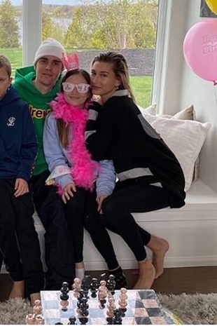 Hailey Bieber Jazmyn Bieber's Birthday May 19, 2020