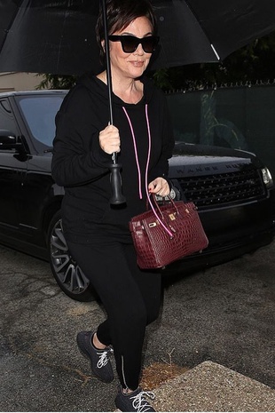 Kris Jenner Arriving to a Studio November 20, 2019