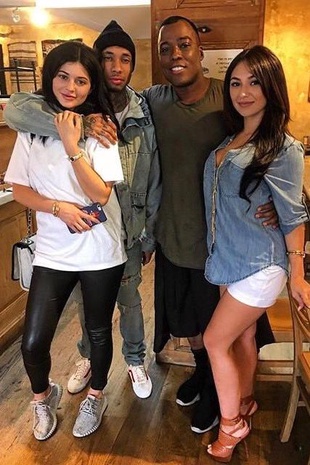 Kylie Jenner with Tyga March 1, 2016