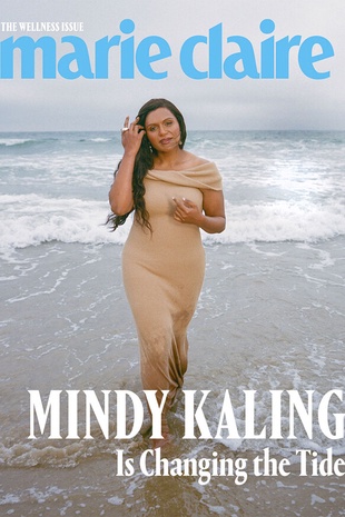 Mindy Kaling Marie Claire Wellness Issue August 2022