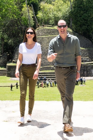 Kate Middleton Caracol Archeological Site March 21, 2022