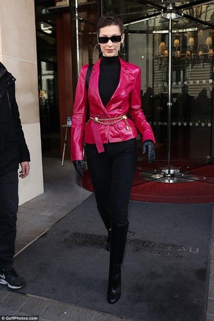 Bella Hadid Paris Fashion Week March 3, 2018