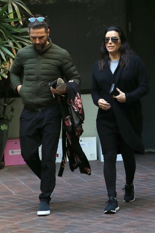 Eva Longoria Baston Leaves A Medical Clinic Beverly Hill January 25, 2018