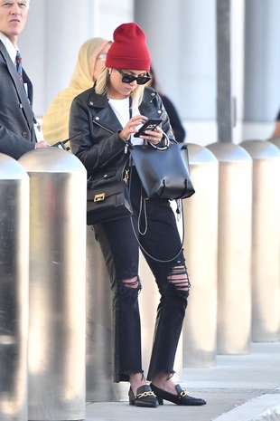 Ashley Benson LAX Airport October 6, 2018