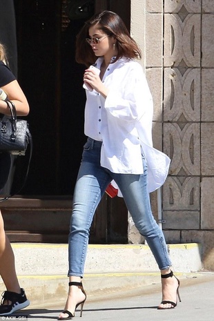 Selena Gomez Out For Lunch March 8, 2017