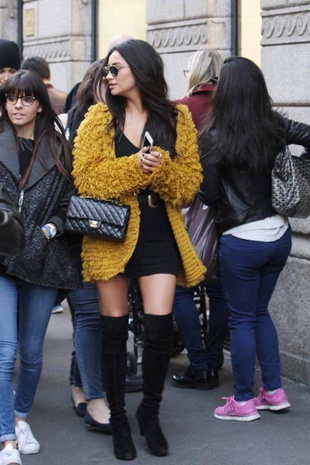 Shay Mitchell Milan, Italy October 24, 2015