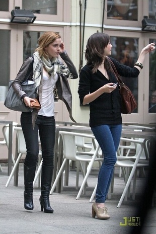 Emma Watson Shopping in Hampstead March 18, 2009