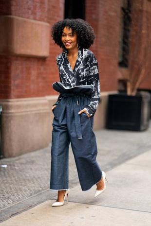 Yara Shahidi in New York City April 12, 2019