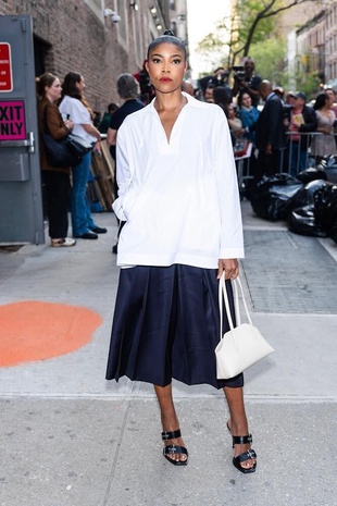 Gabrielle Union Outside 92Y in the Upper East Side April 28, 2024