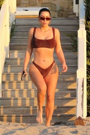 Kim Kardashian West Malibu May 5, 2020