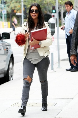 Kourtney Kardashian Beverly Hills June 9, 2015