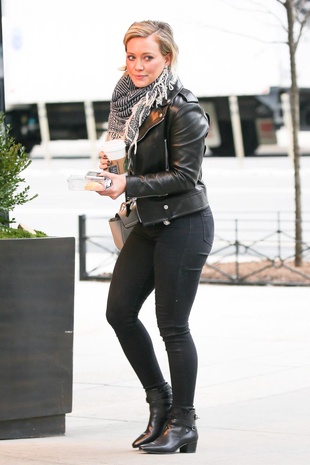 Hilary Duff New York City January 13, 2016