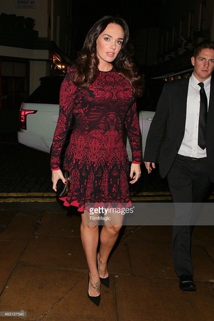 Tamara Ecclestone 5 Hertford Street Restaurant on January 16, 2014