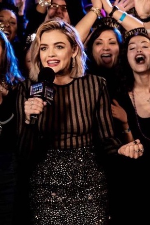 Lucy Hale Dick Clark's New Year's Rockin' Eve December 31, 2018