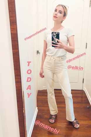 Emma Roberts Instagram Story May 2, 2020