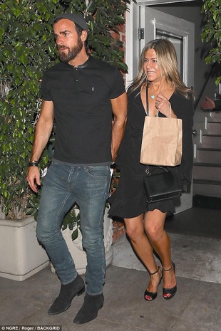 Jennifer Aniston With Justin Theroux June 29, 2017