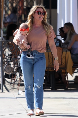 Hilary Duff With Her Daughter March 18, 2019