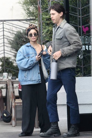 Vanessa Hudgens With Austin Butler October 14, 2018