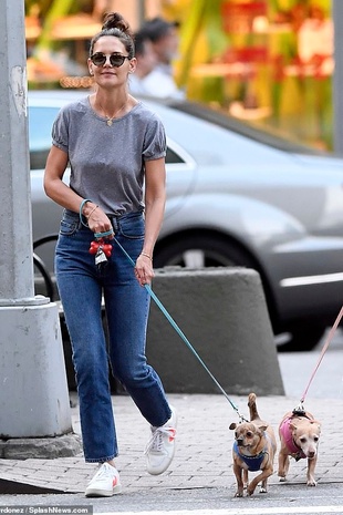 Katie Holmes New York City August 19, 2019