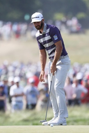 Dustin Johnson U.s. Open Round 3 June 16, 2018