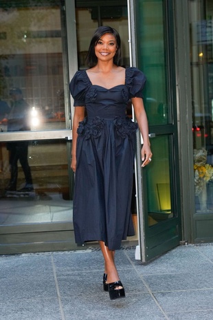 Gabrielle Union out in New York City November 22, 2022