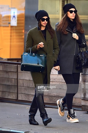 Irina Shayk Soho on November 24, 2015