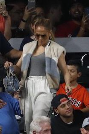 Jennifer Lopez Houston Astros Game June 3, 2018