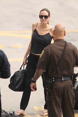 Angelina Jolie LAX Airport July 11, 2013