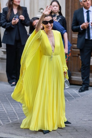 Michelle Yeoh Balenciaga Couture Show July 5, 2023