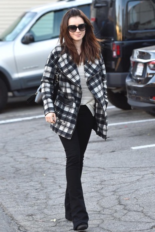 Lily Collins Los Angeles December 15, 2015