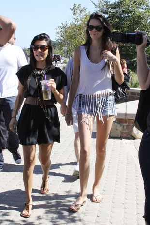 Kendall Jenner Shopping in Malibu July 17, 2011