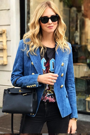 Chiara Ferragni in Milan October 17, 2017